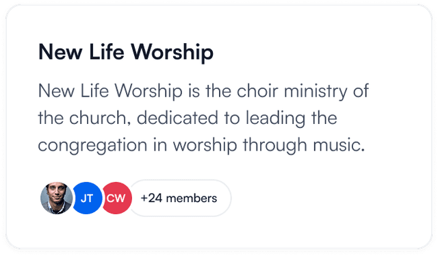 Ministries