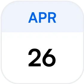 Church event calendar date picker